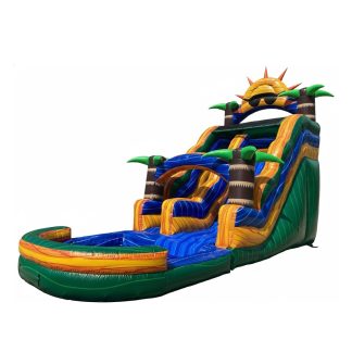 Water Slide Sun 17ft rental, party rental Springfield TN, inflatable slide rental, summer fun Springfield, backyard water slide, event rentals Tennessee, kids party ideas, outdoor entertainment