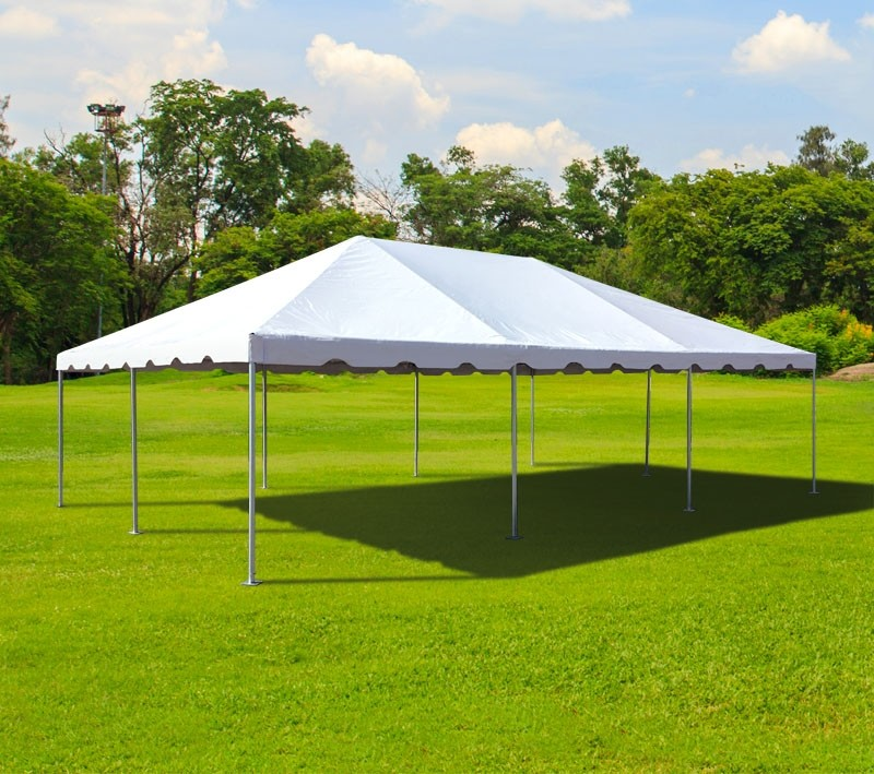 20×30 commercial frame tent rental in Springfield TN
